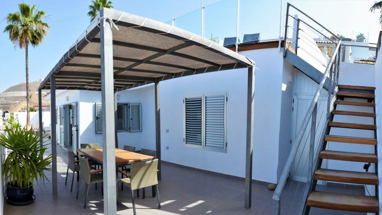 Casa La Vista - Bungalow With Fantastic Sea Views Arguineguin 외부 사진